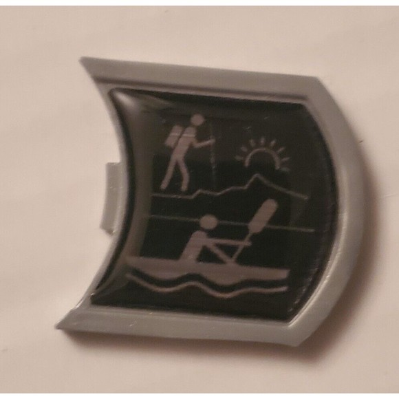Subaru Other - My 1st Subaru Kayak Hike Sun Emblem Badge Symbol Logo Gate Rear OEM Sticker